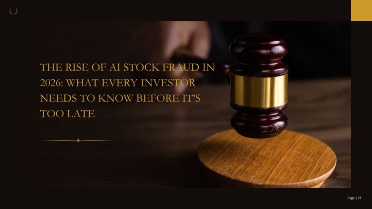 The Rise of AI Stock Fraud in 2026: What Every Investor Needs to Know Before It’s Too Late